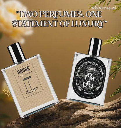 Dullhin LONDON & Tom Deo – Elite Luxury Perfume Duo (50ML x 2)